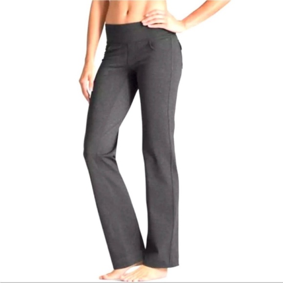 Athleta Pants - Athleta Fusion Flare Yoga Pants Women's Charcoal Medium Pants